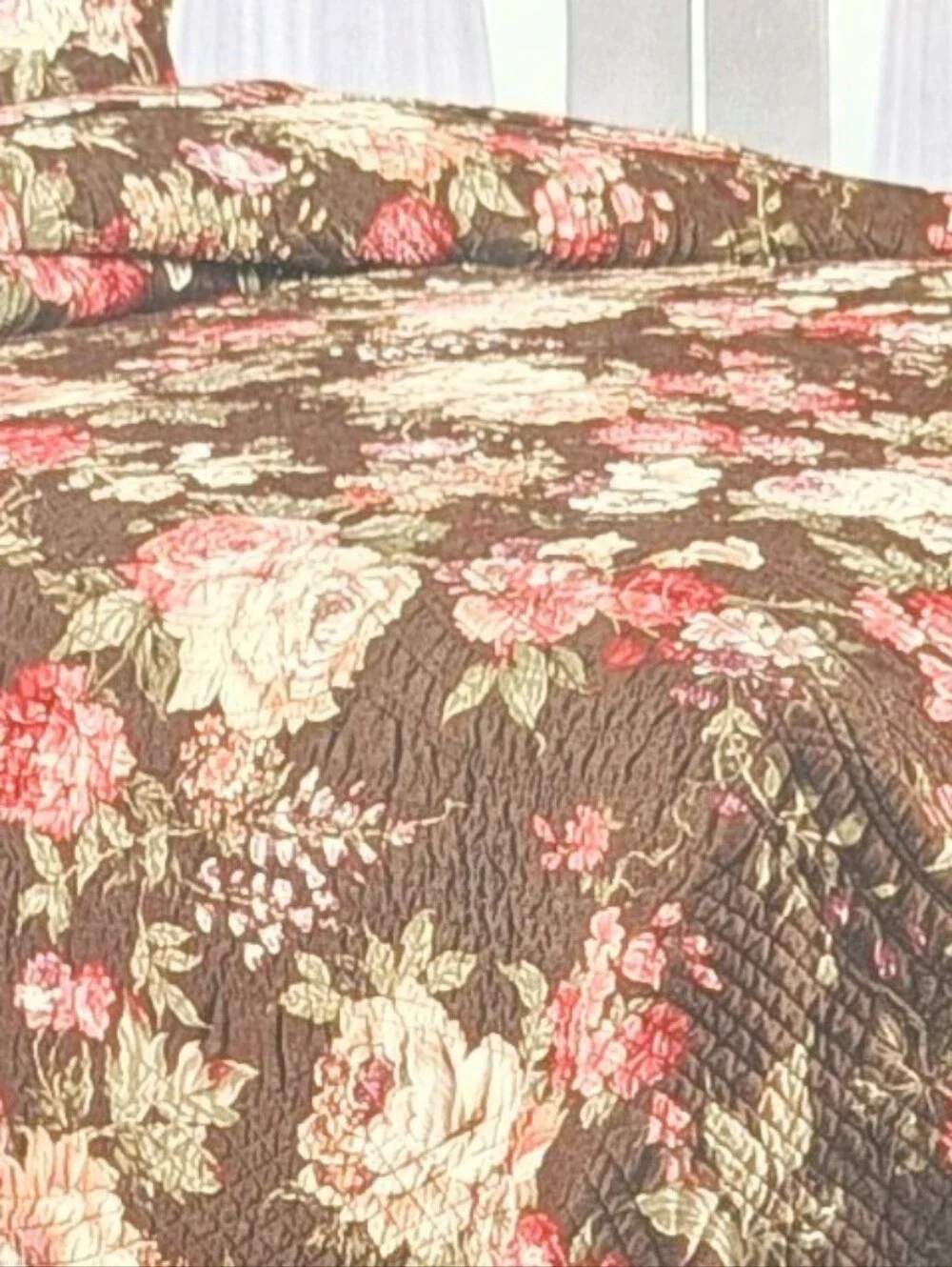 Romantic Rustic C&f Home Floral Quilt-Vintage Inspired Retired/Koren.